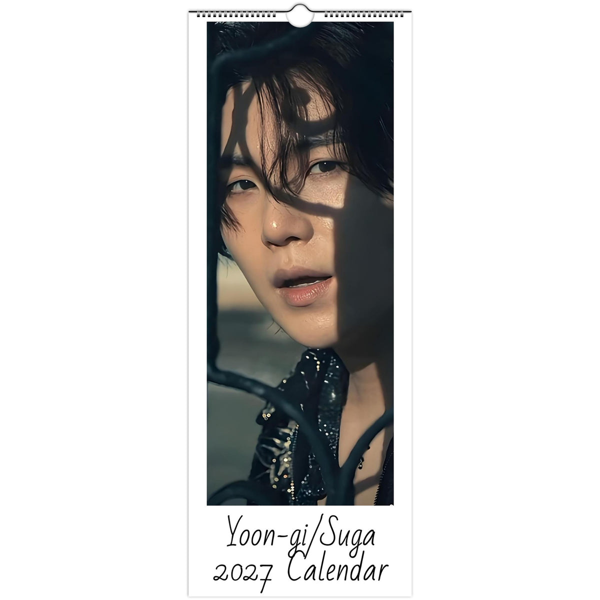 BTS Suga 2027 calendar cover