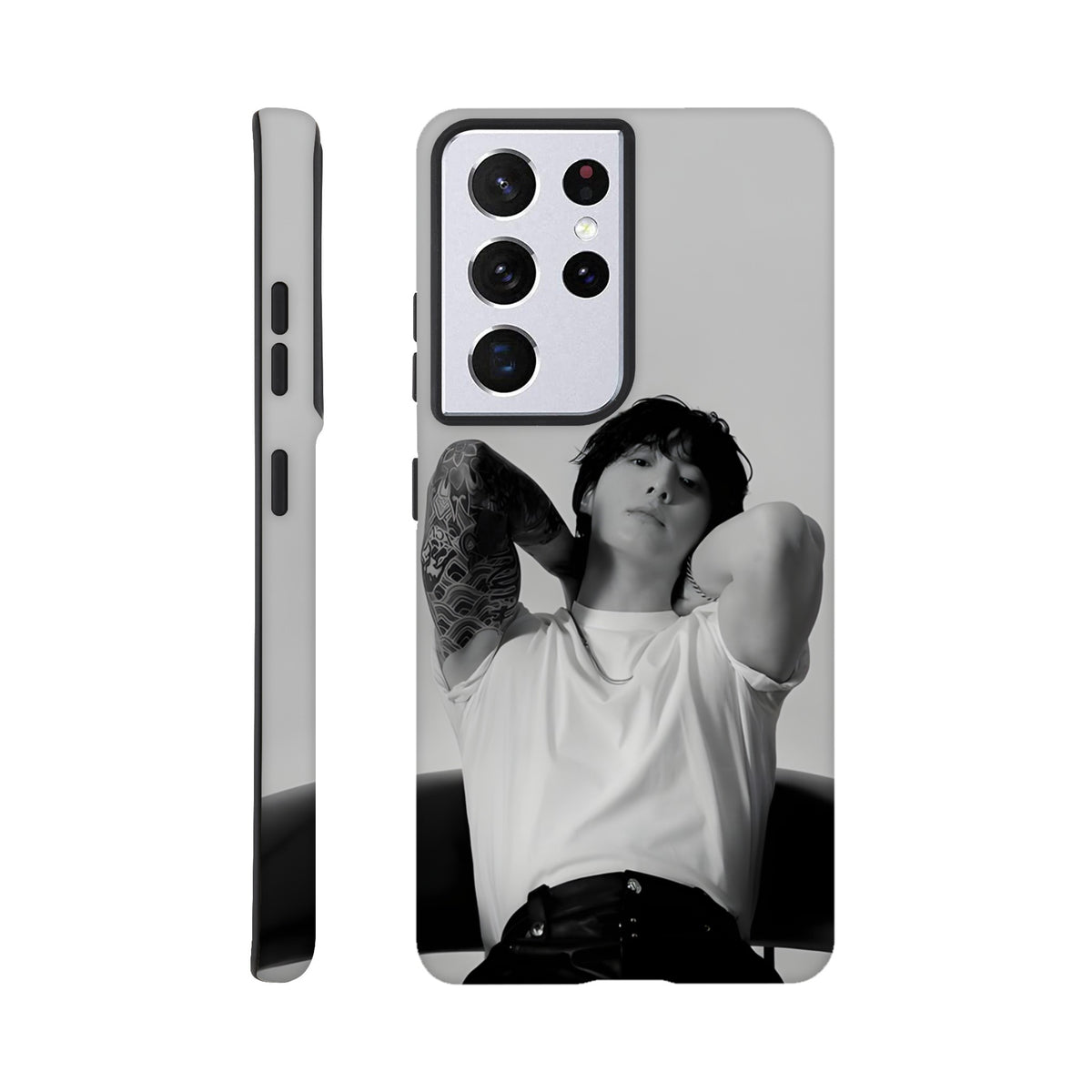 Protective BTS Jungkook Samsung case for everyday use