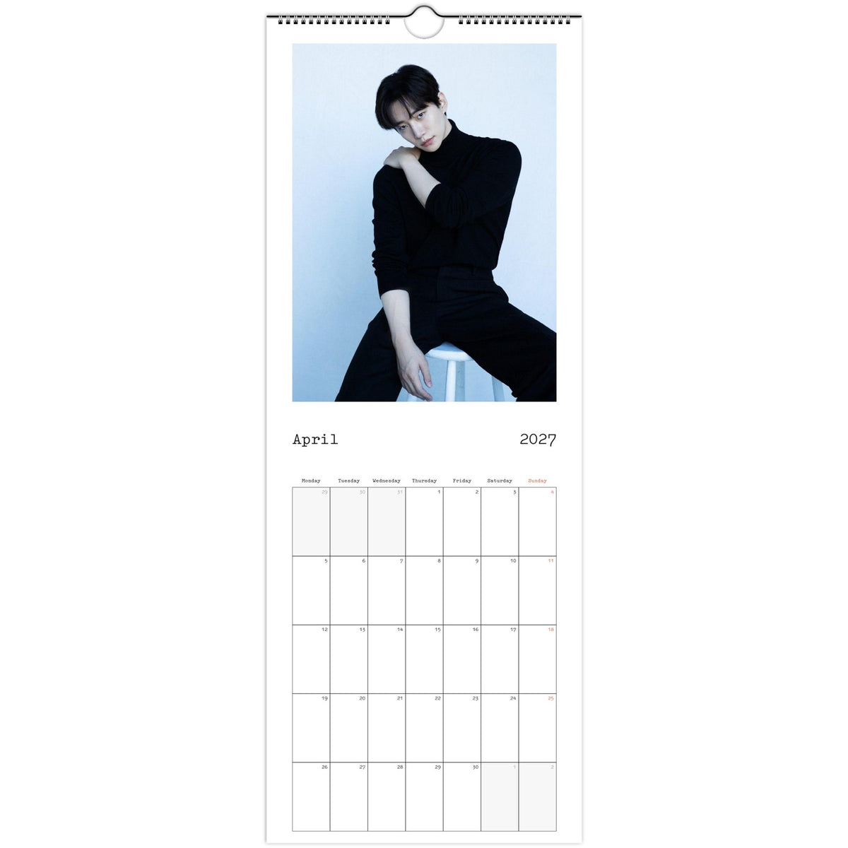 April Jun‑ho Calendar photo 