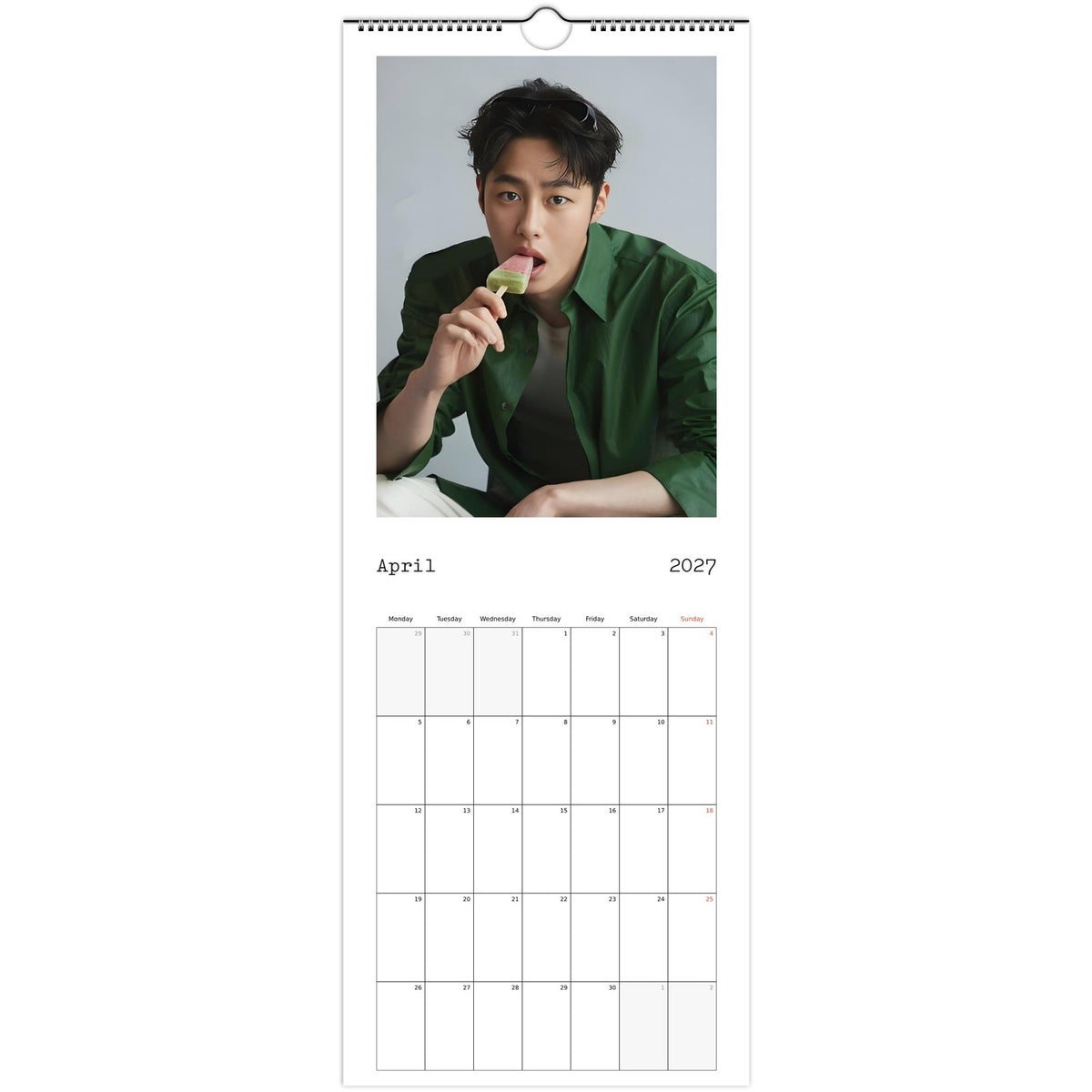 Lee Jae‑wook calendar April photo