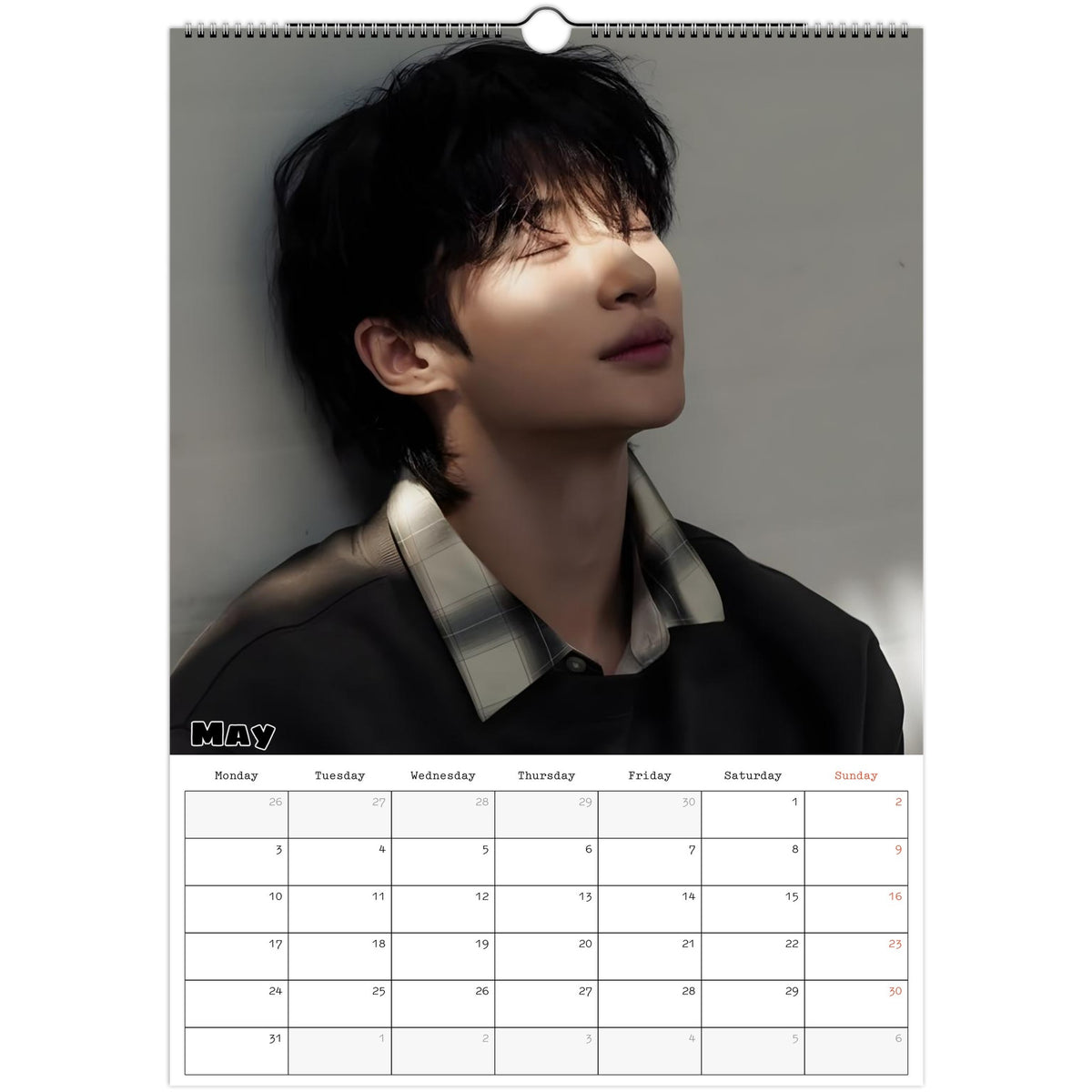 Byeon Woo‑seok calendar May photo