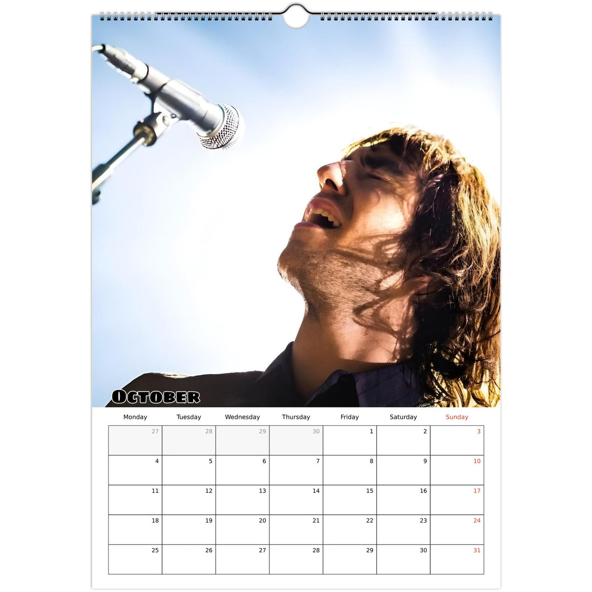 Geese calendar October 