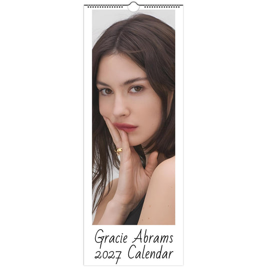 Gracie Abrams calendar cover 