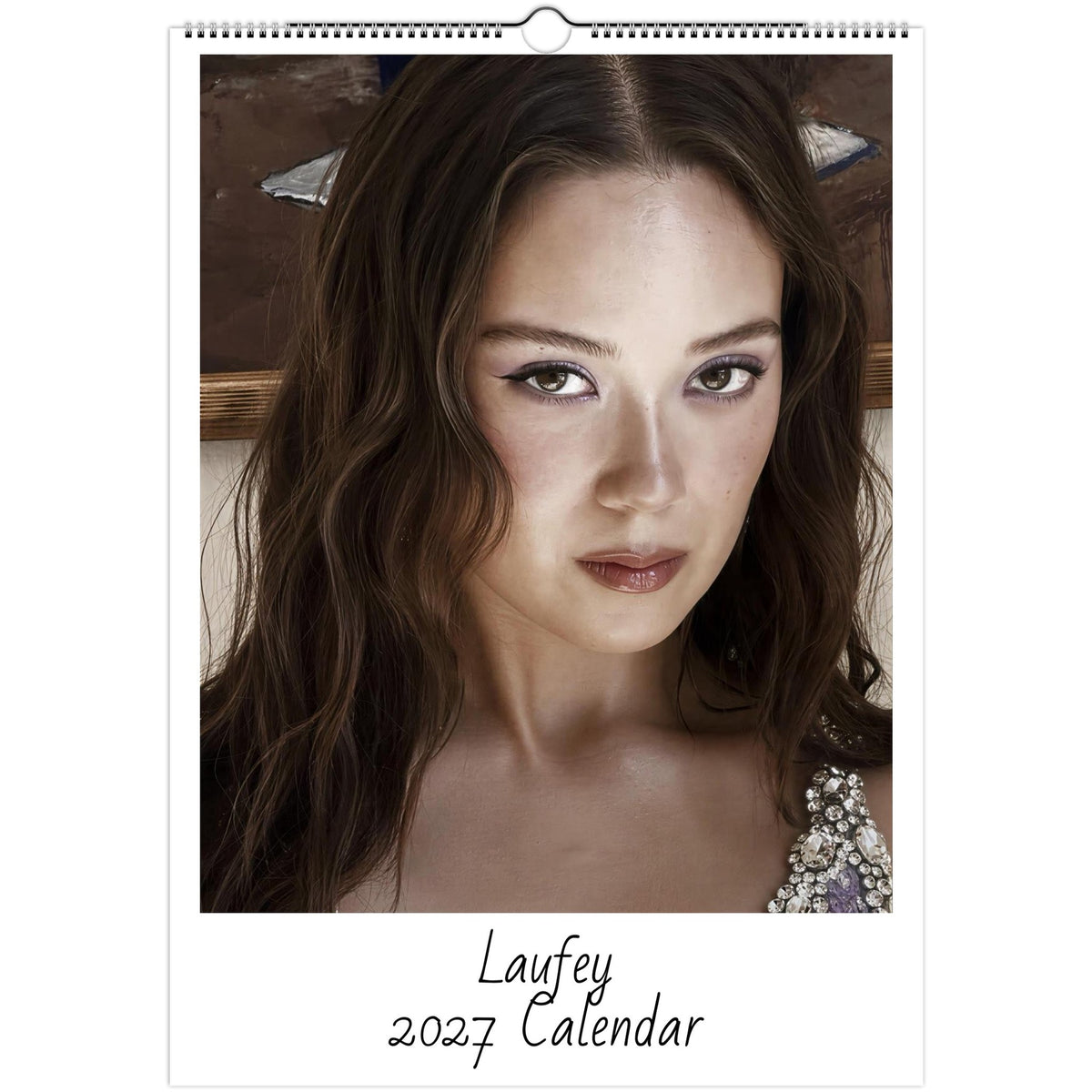 Laufey 2027 A3 wall calendar cover
