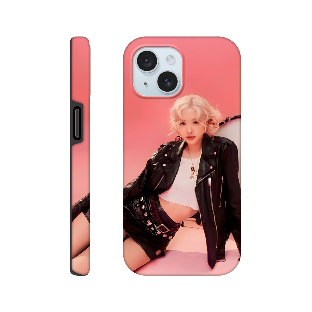 Blackpink Rosé protective case with impact‑resistant layers