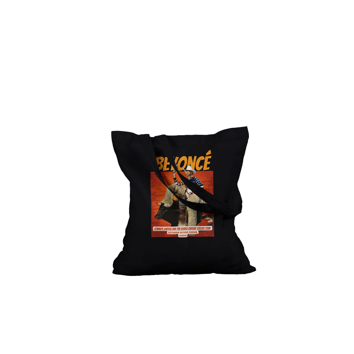 Beyoncé fan gift tote with Cowboy Carter design