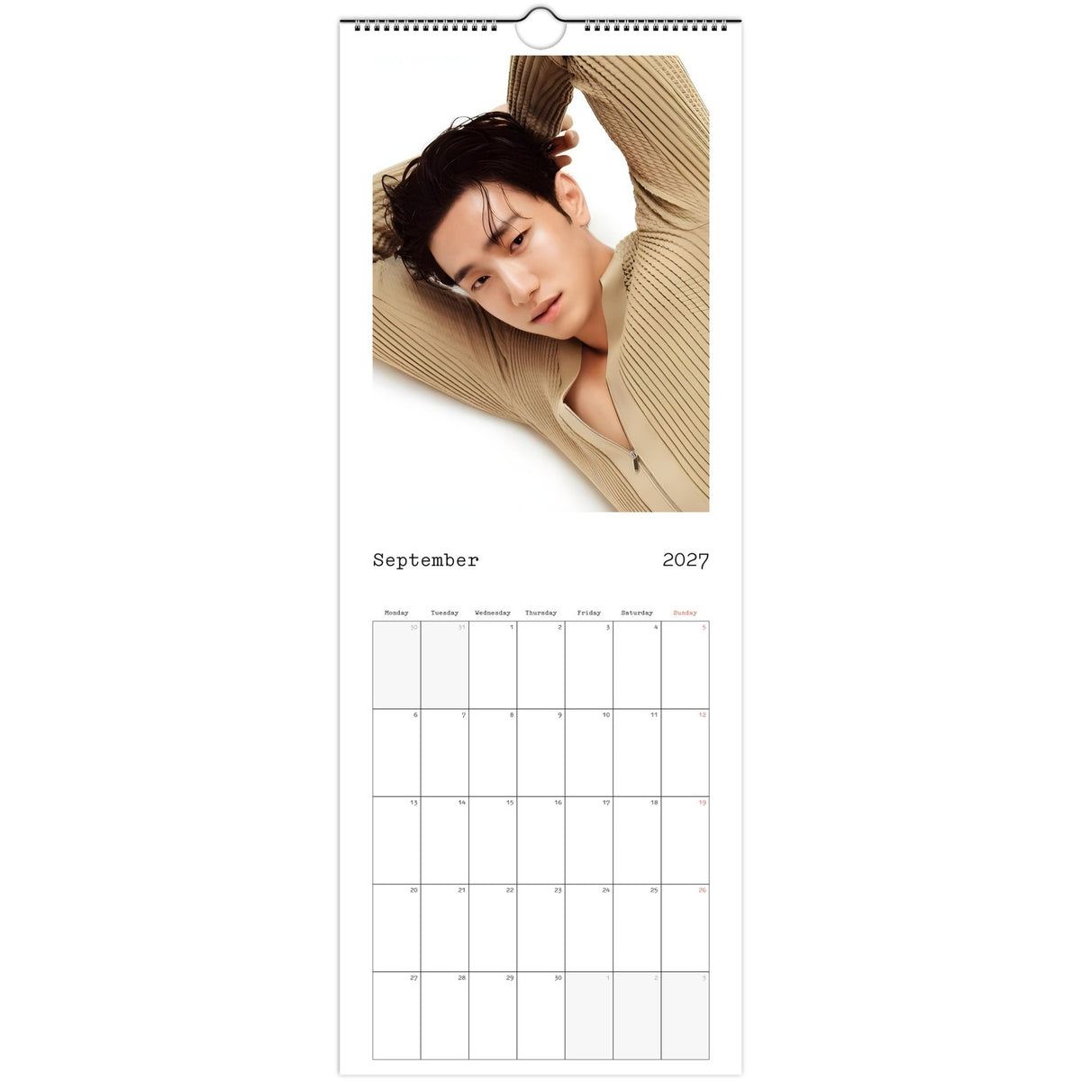 Nam Yoon‑su calendar September photo
