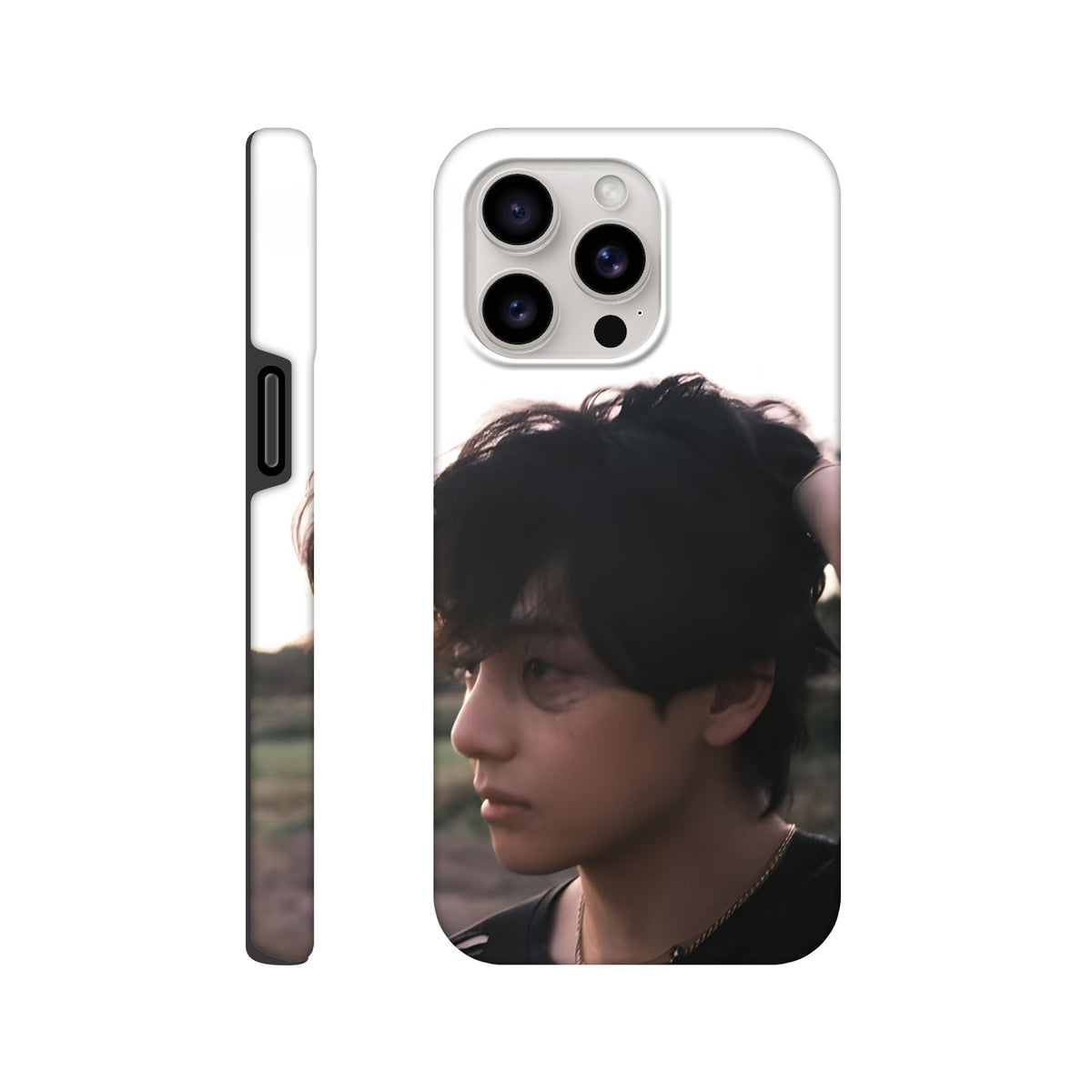 BTS V phone case with shock‑resistant materials