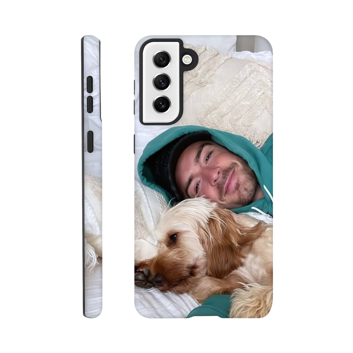 Jack Grealish inspired Samsung case in soft boyfriend photo aesthetic
