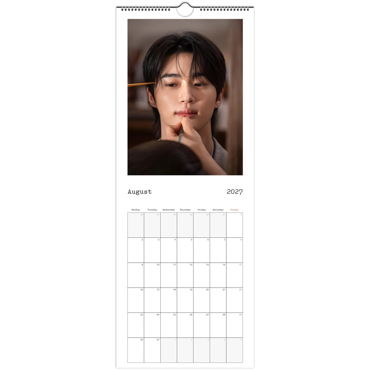 Byeon Woo‑seok calendar August uary photo