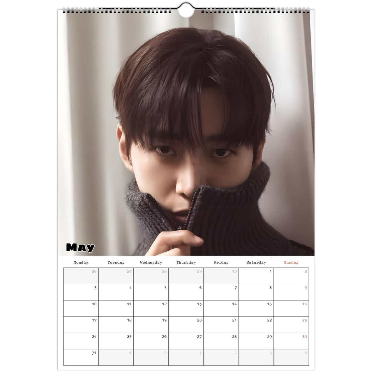 May Jun‑ho Calendar photo 