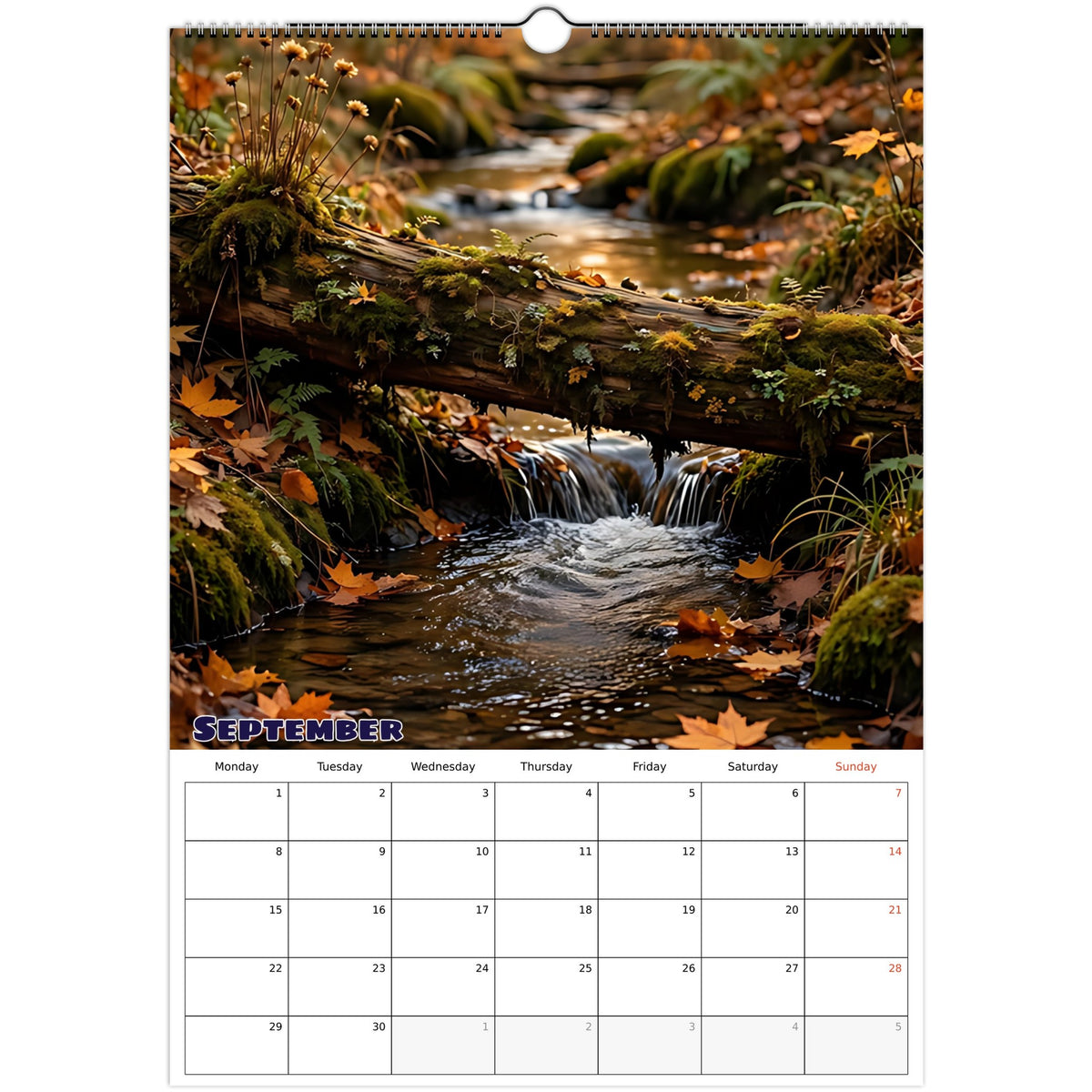 September nature scene