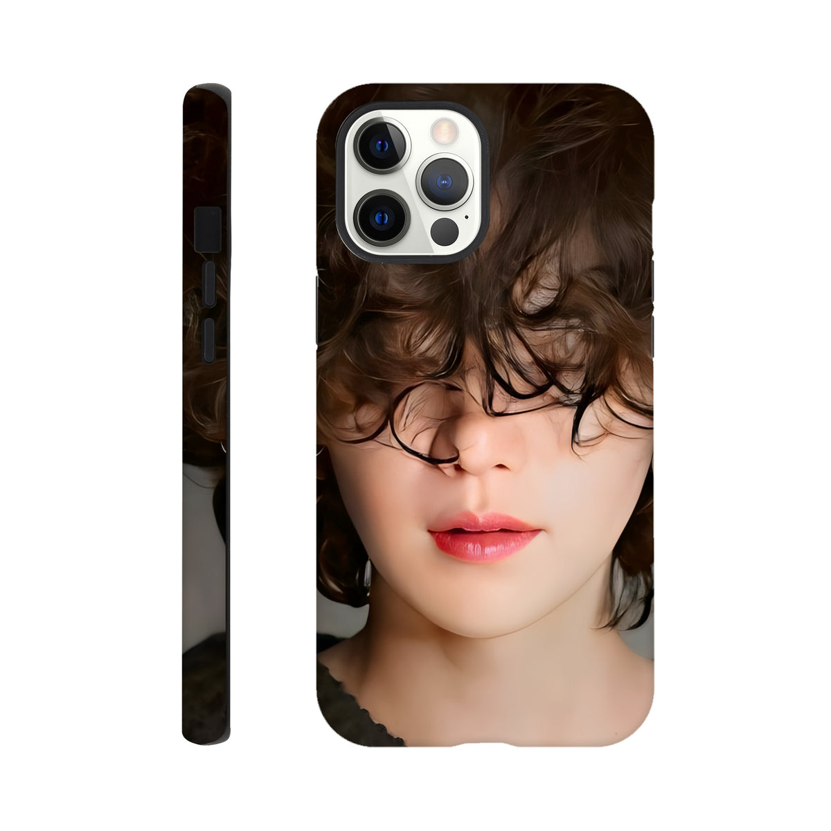Yoongi iPhone cover with tough dual‑layer build