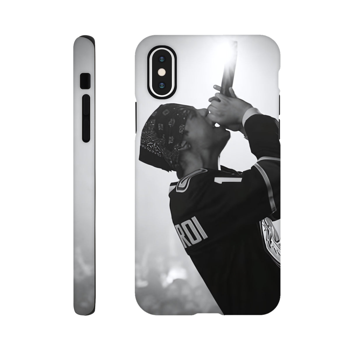 The Kid LAROI inspired iPhone tough case with bold design