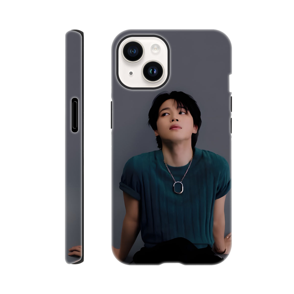 Shockproof Jimin iPhone case for K‑pop lovers