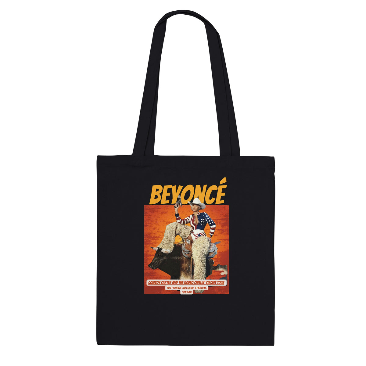 Beyoncé Cowboy Carter tour cotton tote bag