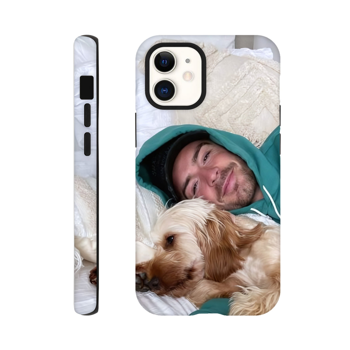 Aesthetic iPhone tough case featuring Jack Grealish casual look
