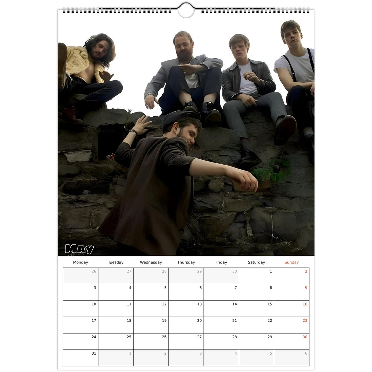 FONTAINES D.C. calendar May photo
