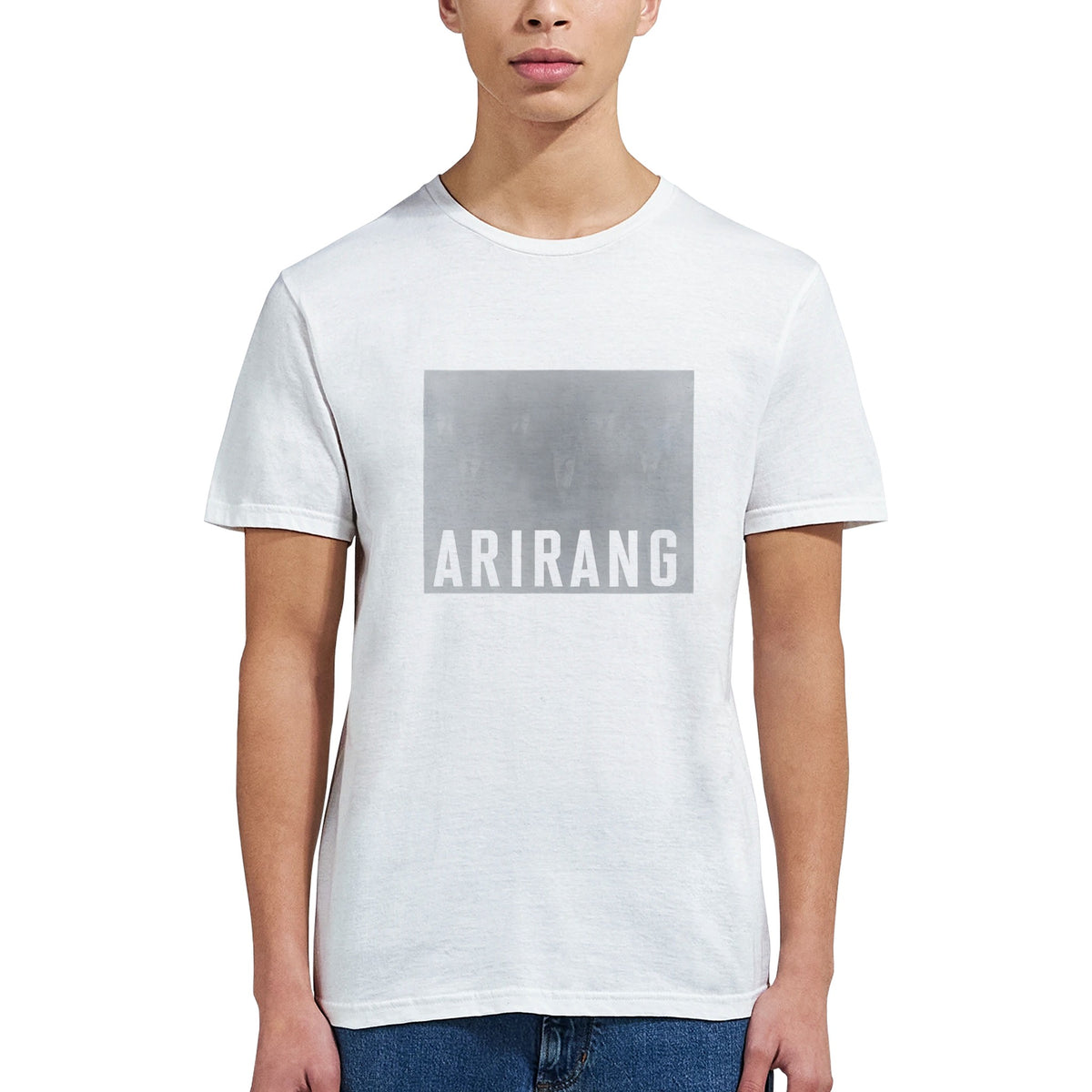 Fog silhouette BTS ARIRANG 2026 graphic tee