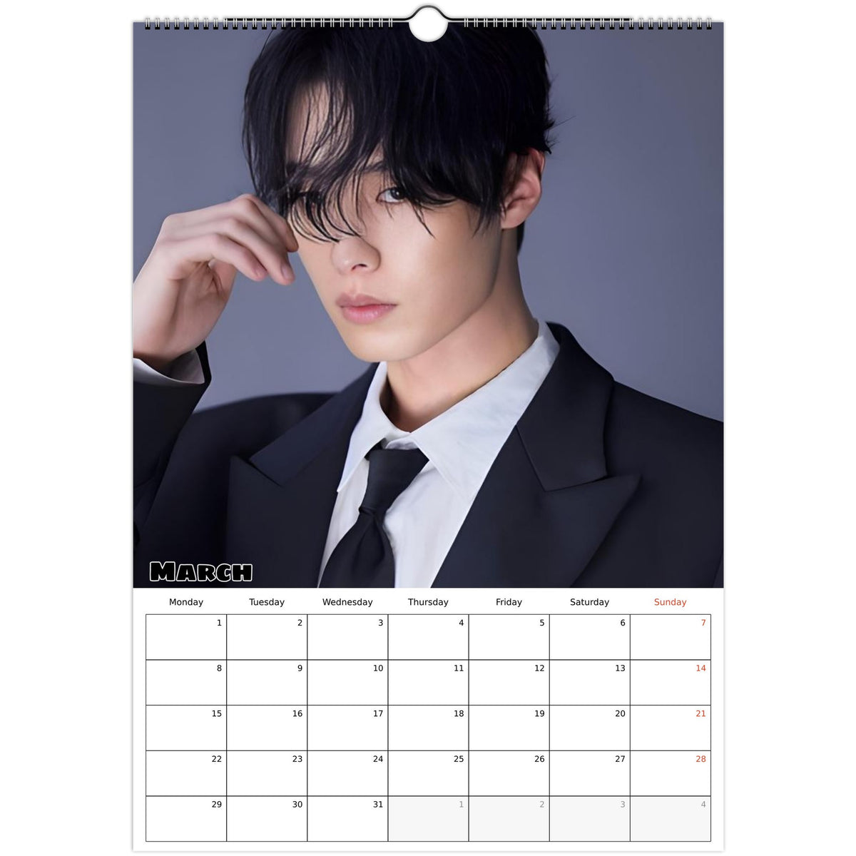 Lee Jae‑wook calendar March photo