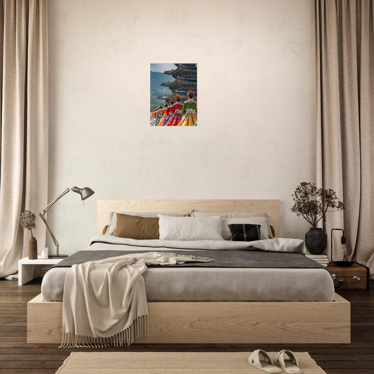 Korea classic art print for home or office decor