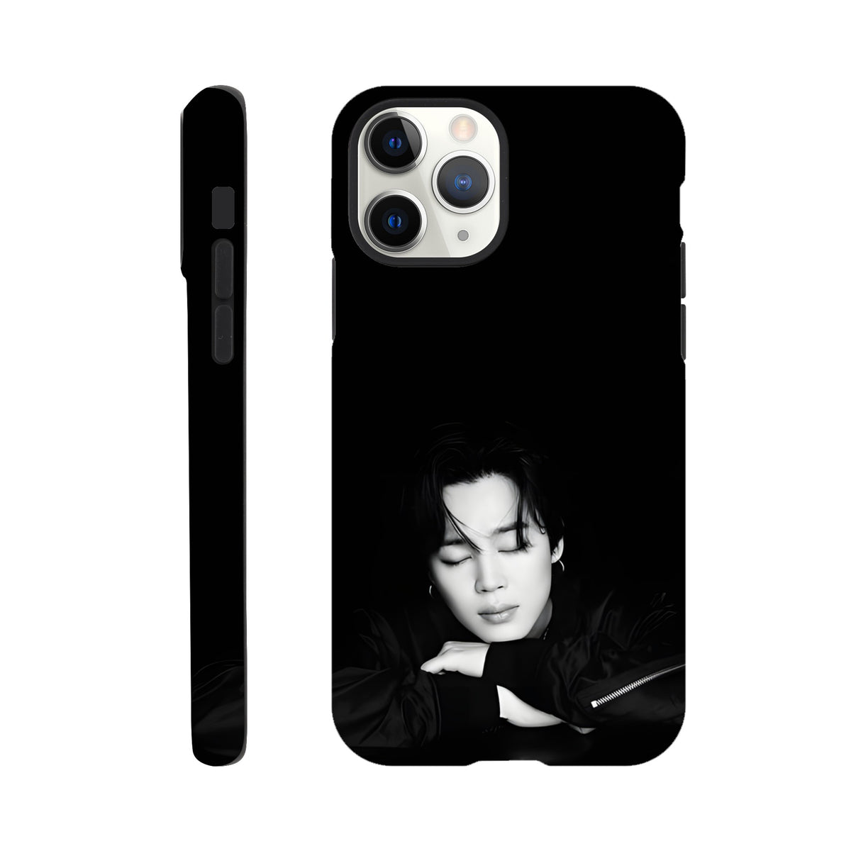 BTS Jimin iPhone case with durable hard shell