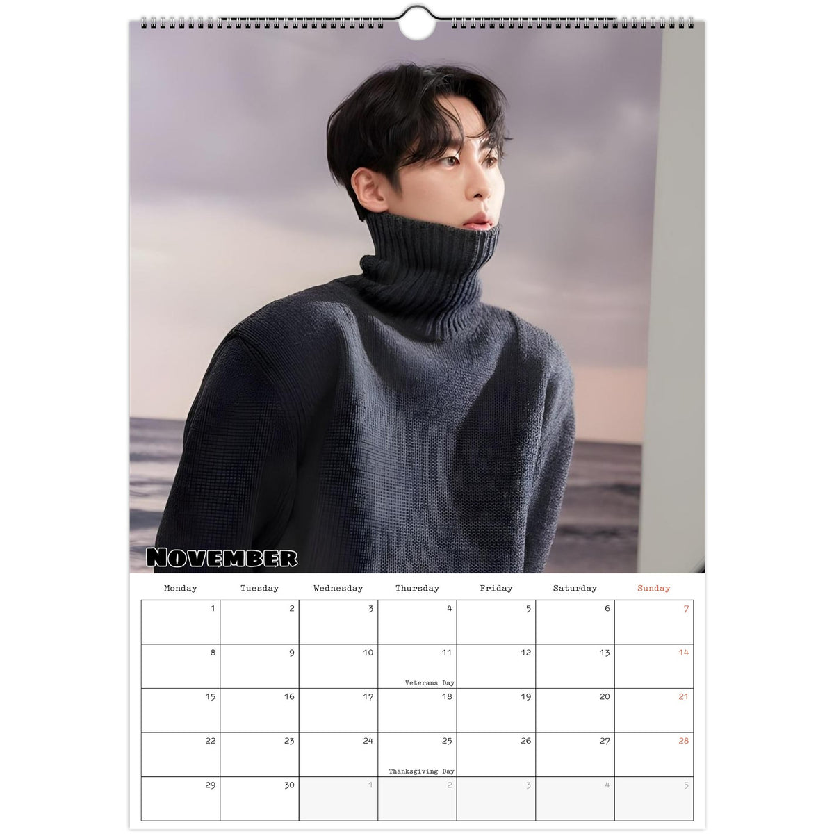Lee Jae‑wook calendar November photo