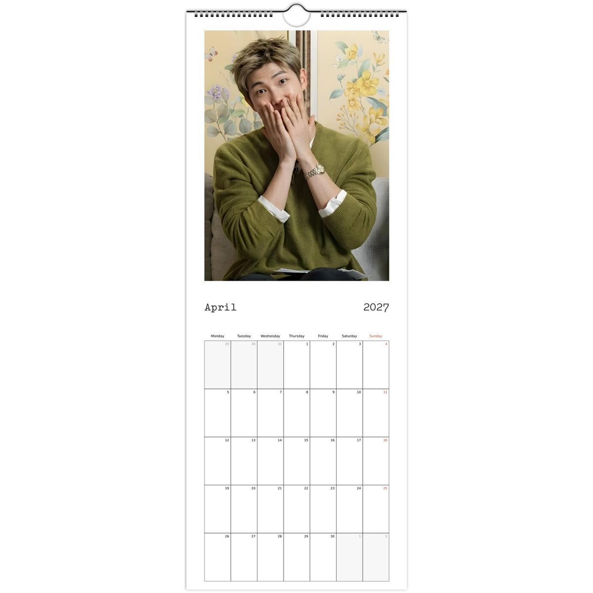 RM Calendar 2027 April photo