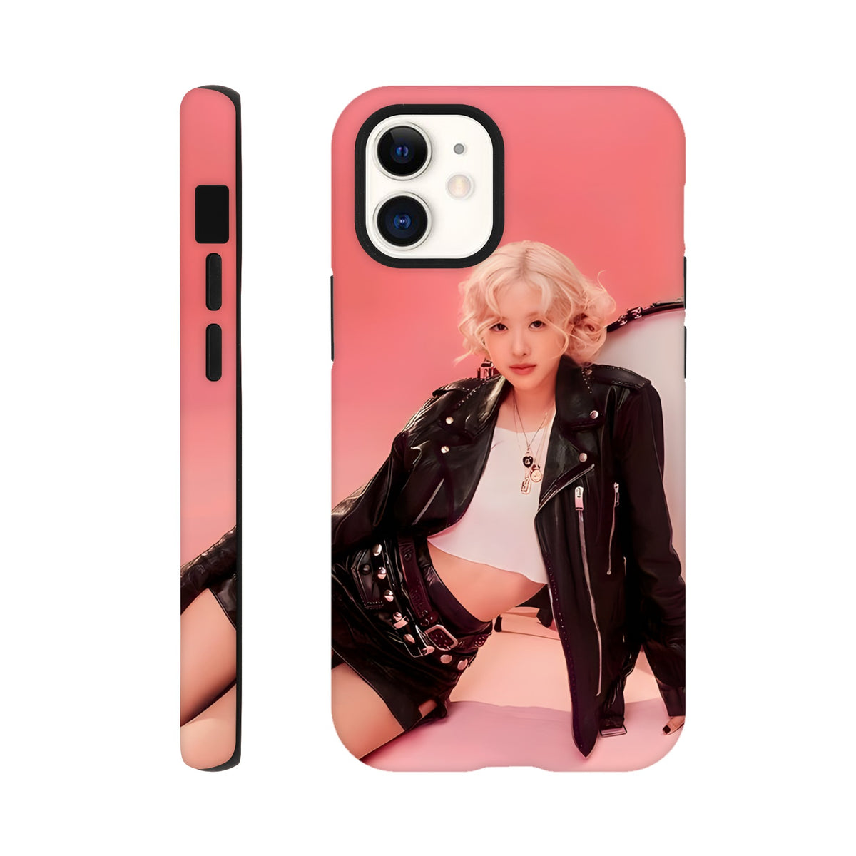 Stylish Rosé Blackpink tough case for iPhone models