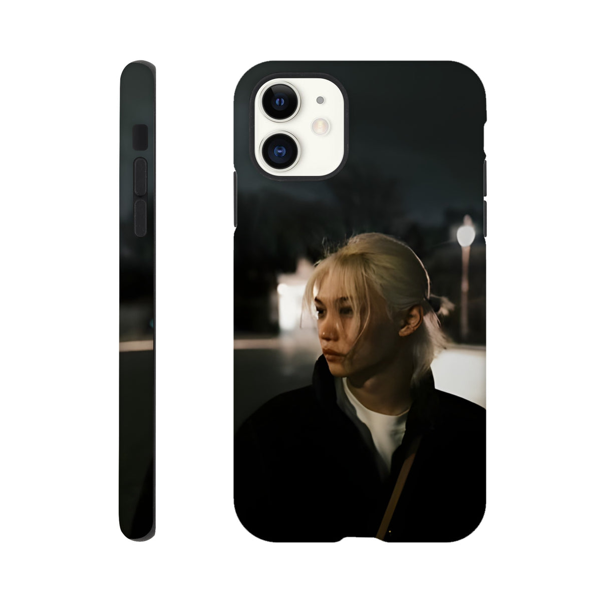 Stray Kids Felix iPhone case featuring durable shockproof design