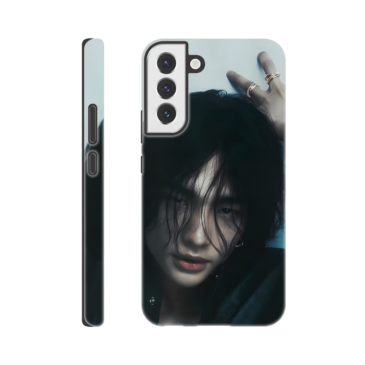 Hyunjin Stray Kids Samsung cover with scratch‑resistant finish