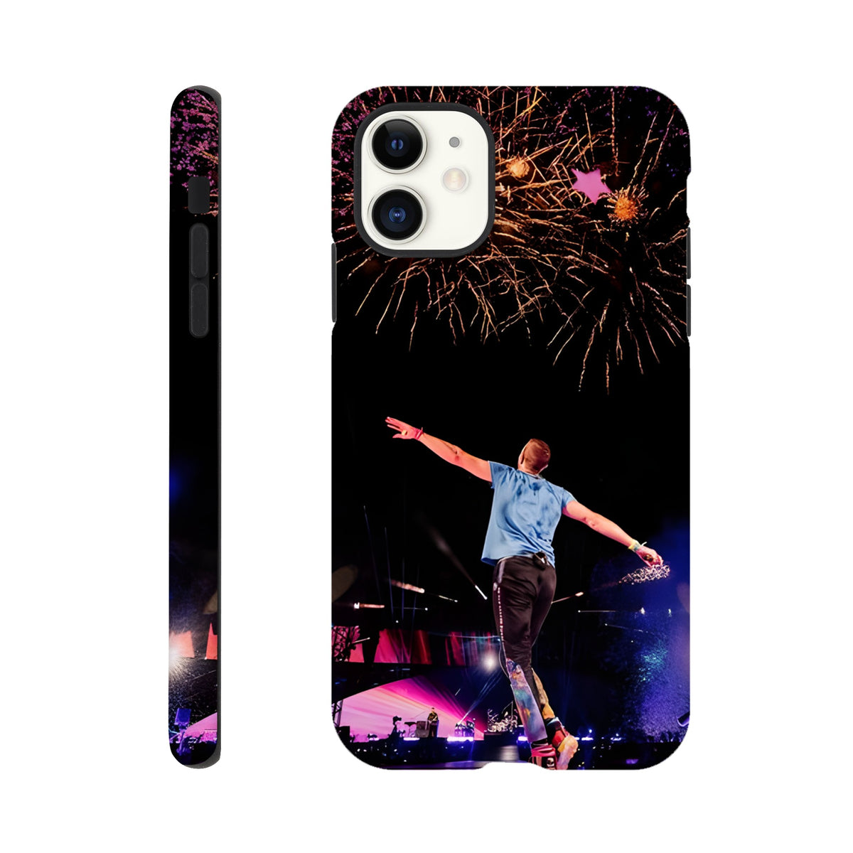 Coldplay iPhone tough case with durable hard shell