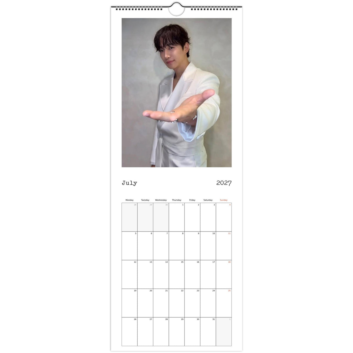 July Jun‑ho Calendar photo 