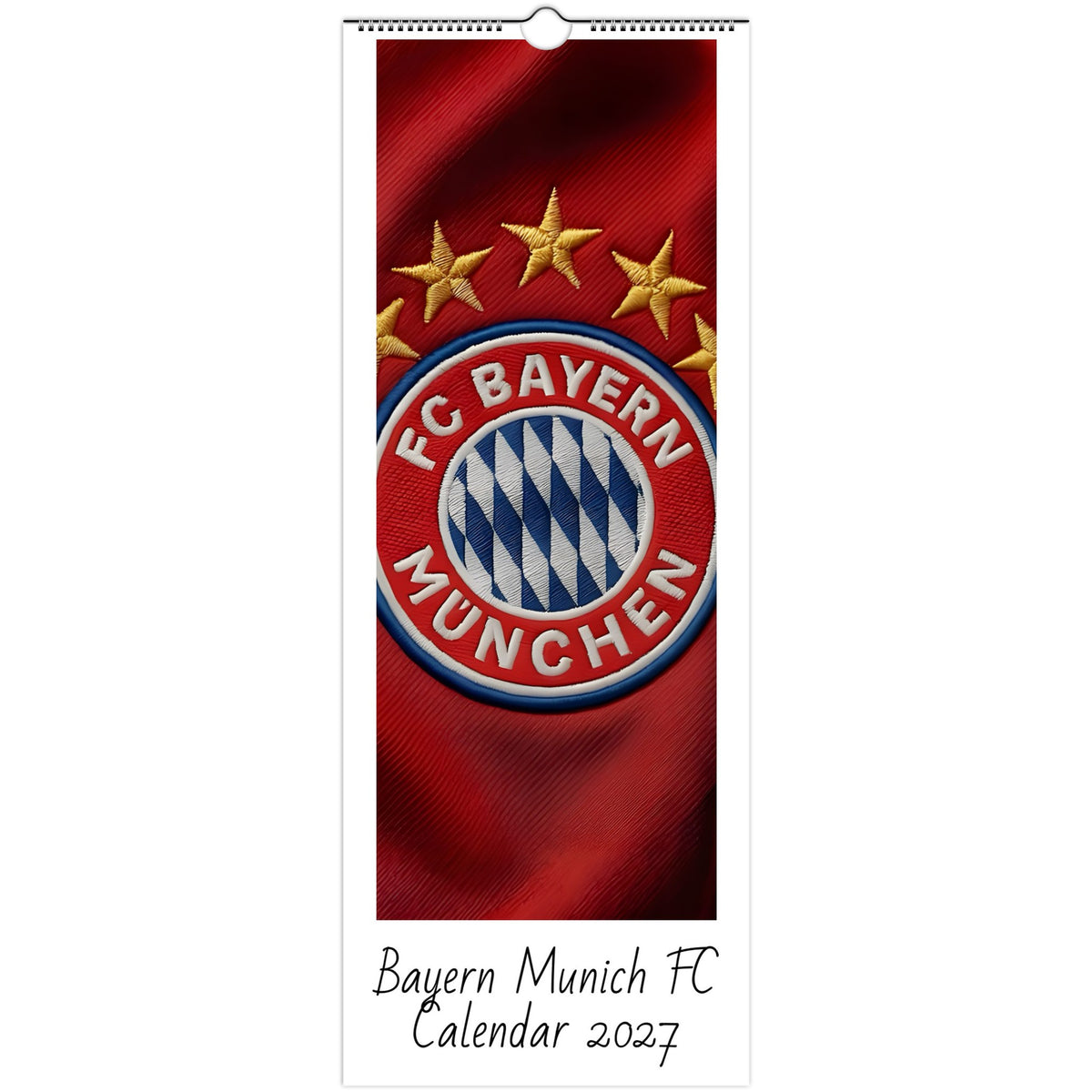 Bayern Munich 2027 calendar cover