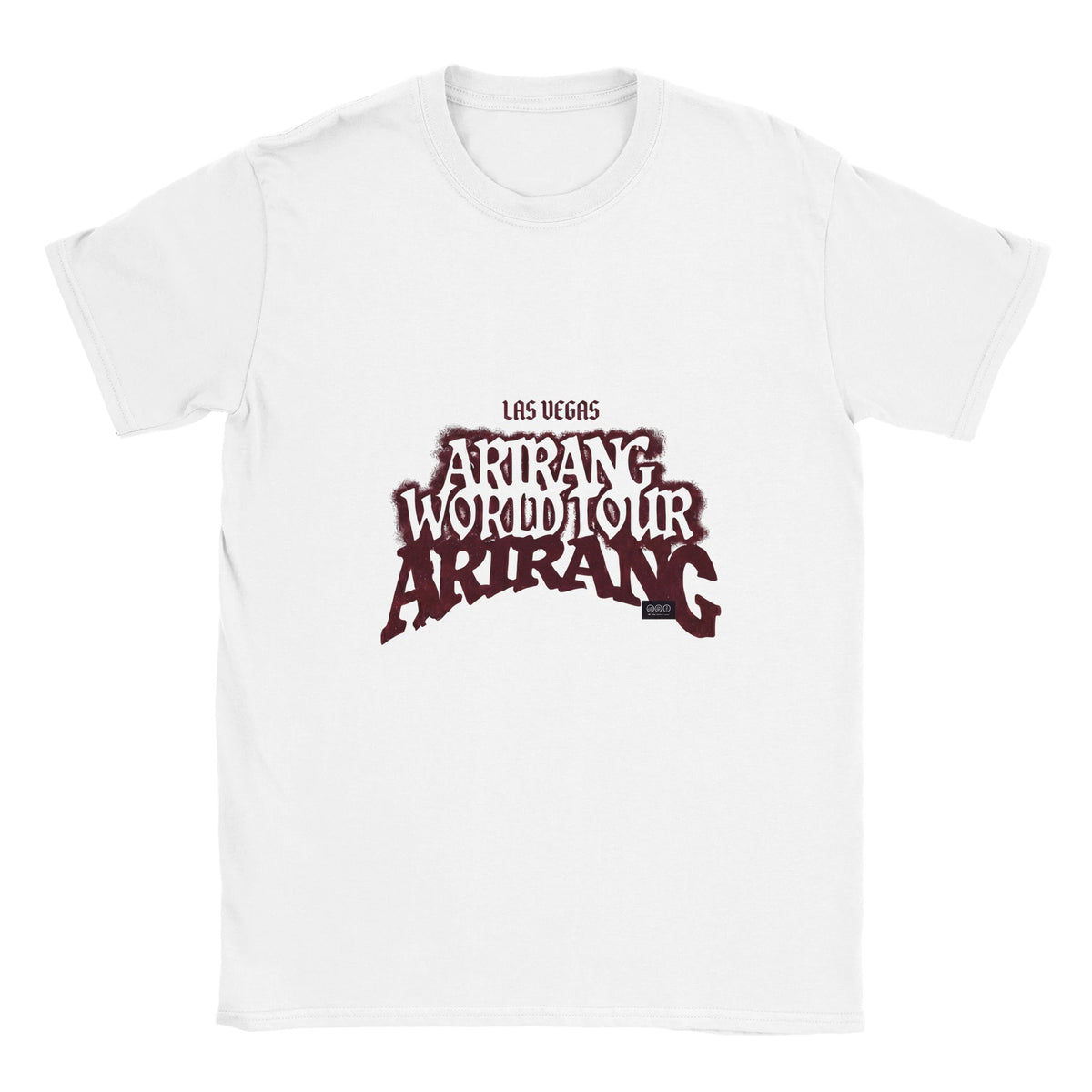 White BTS Arirang 2026 Las Vegas 26 t‑shirt
