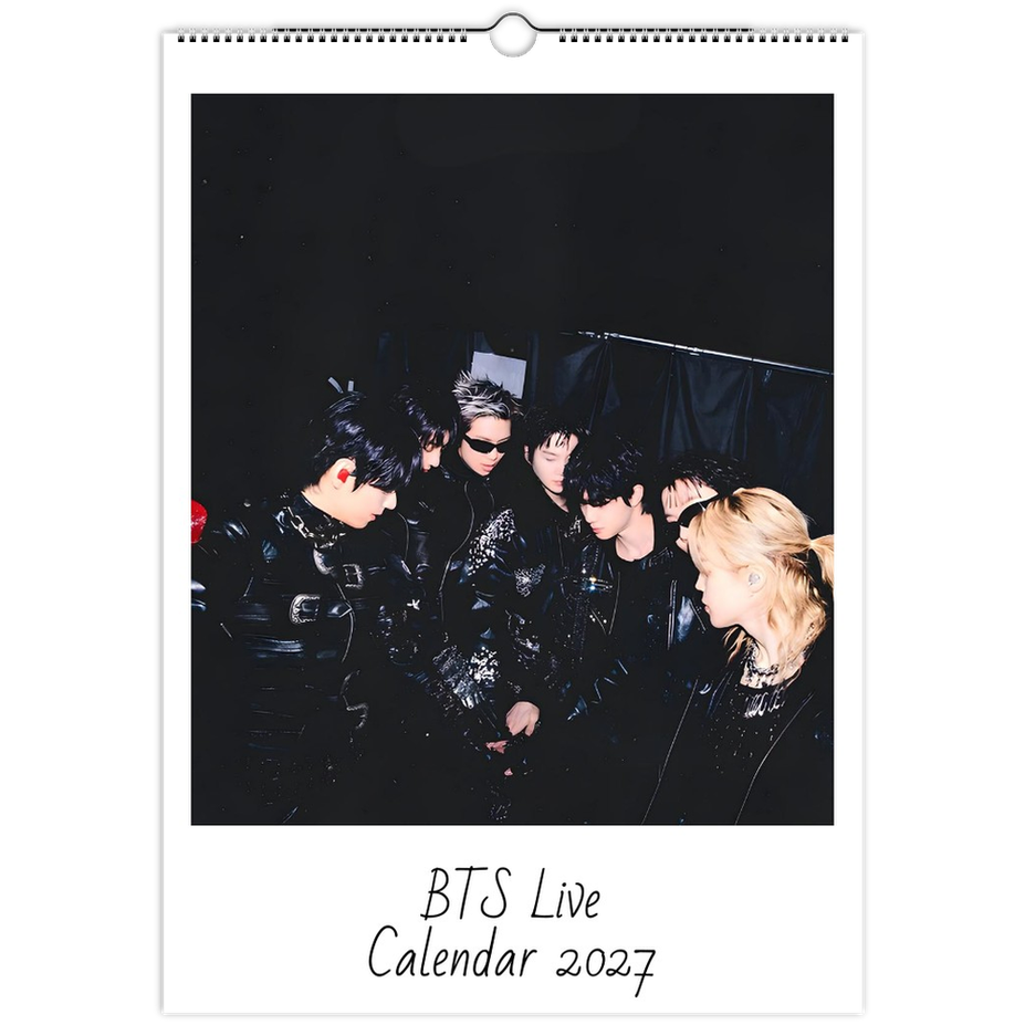BTS 2027 calendar cover