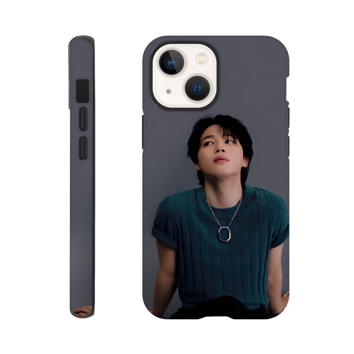 BTS Jimin iPhone case with durable hard shell