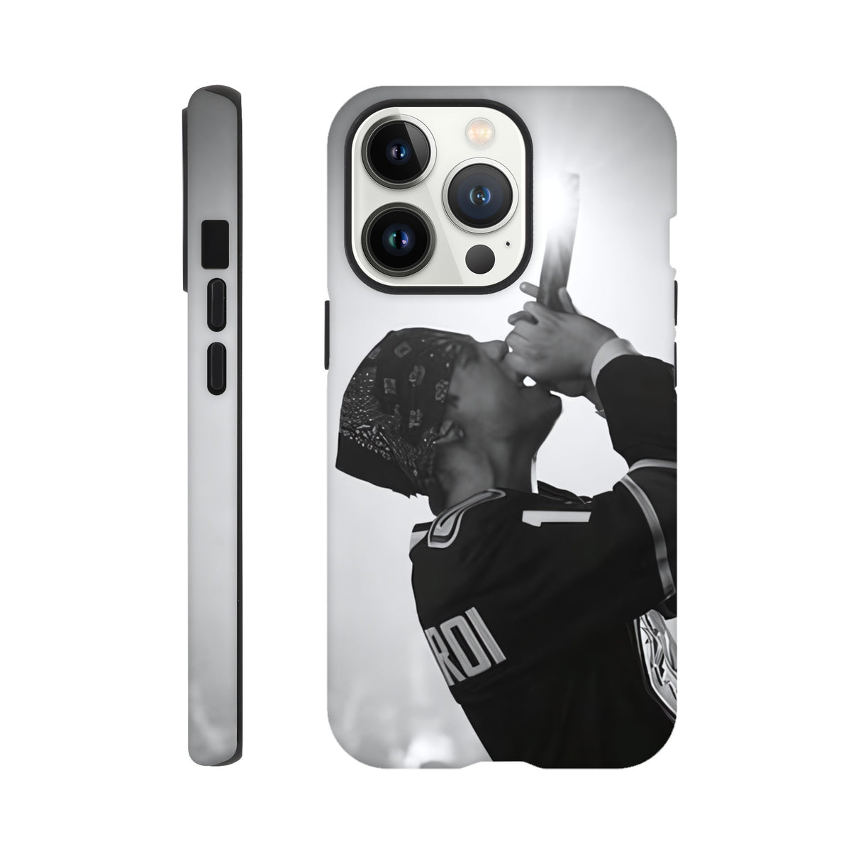 Music fan iPhone case featuring The Kid LAROI artwork