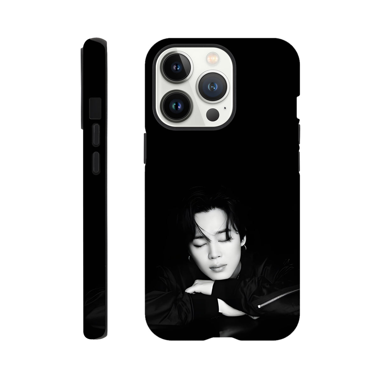 Durable Jimin iPhone case designed for everyday protection