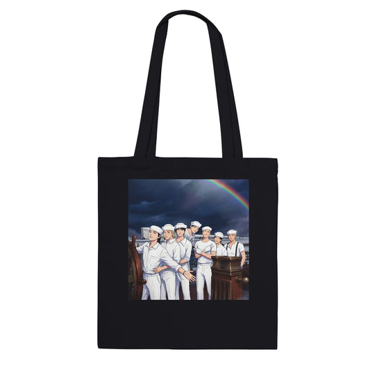 BTS Swim inspired tote bag black or natural