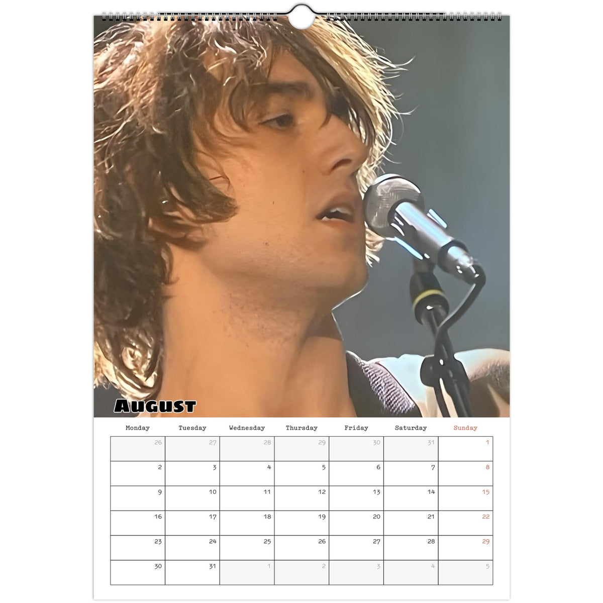Geese calendar August 