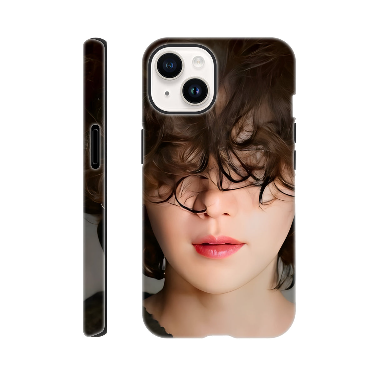 BTS Yoongi phone case with shock‑resistant materials