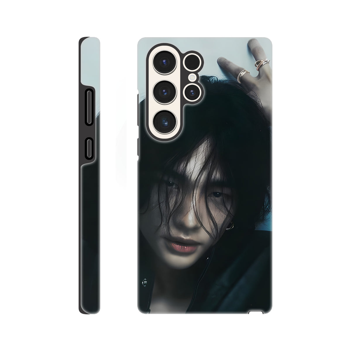 Hyunjin Samsung phone case with shock‑absorbing inner layer