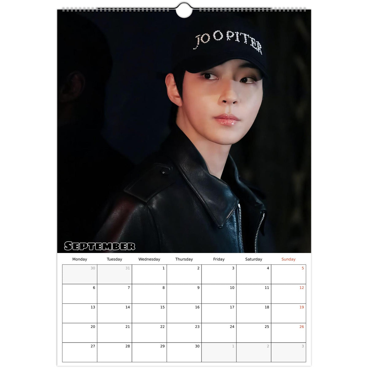 Hwang In‑youp calendar September photo