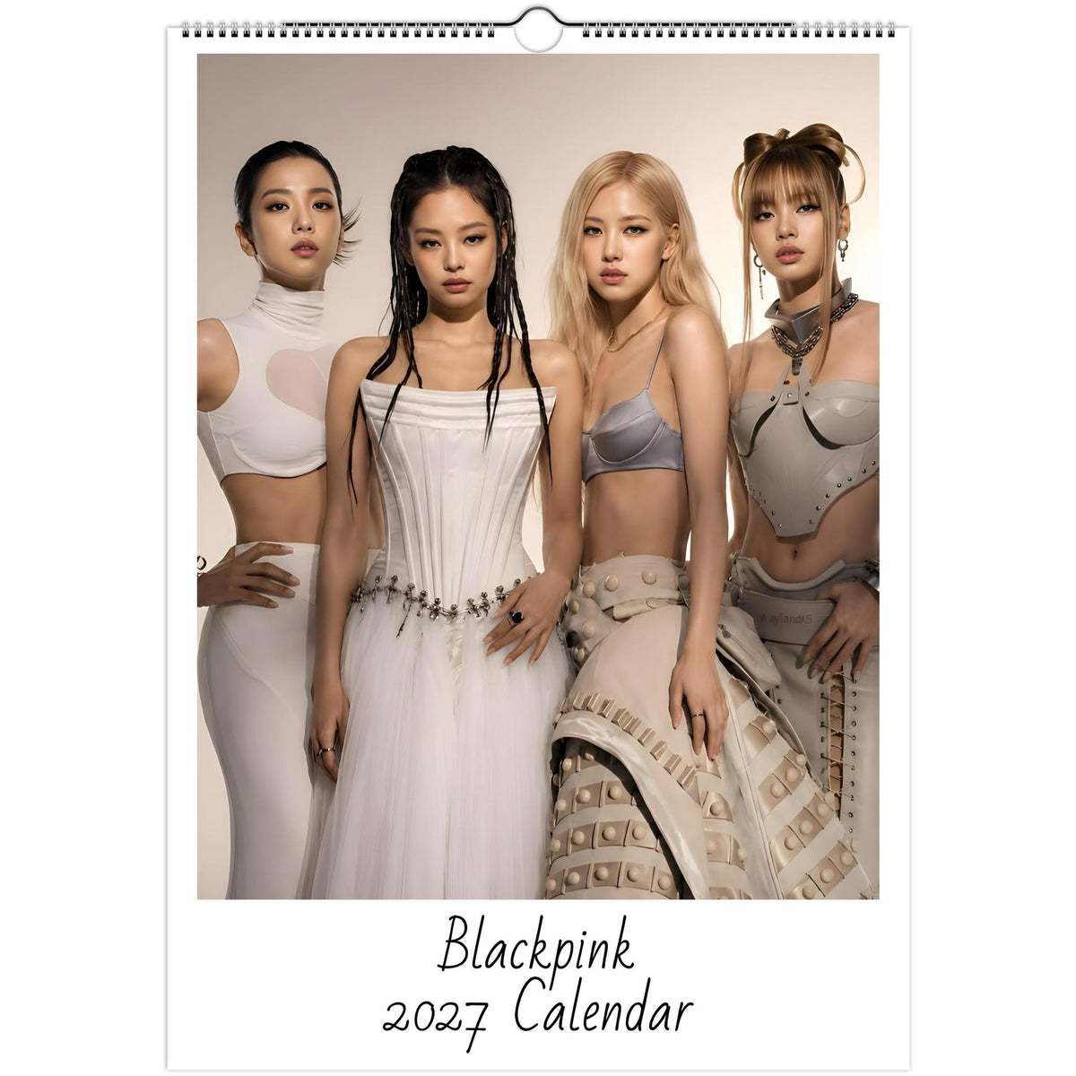BLACKPINK 2027 A3 wall calendar front cover