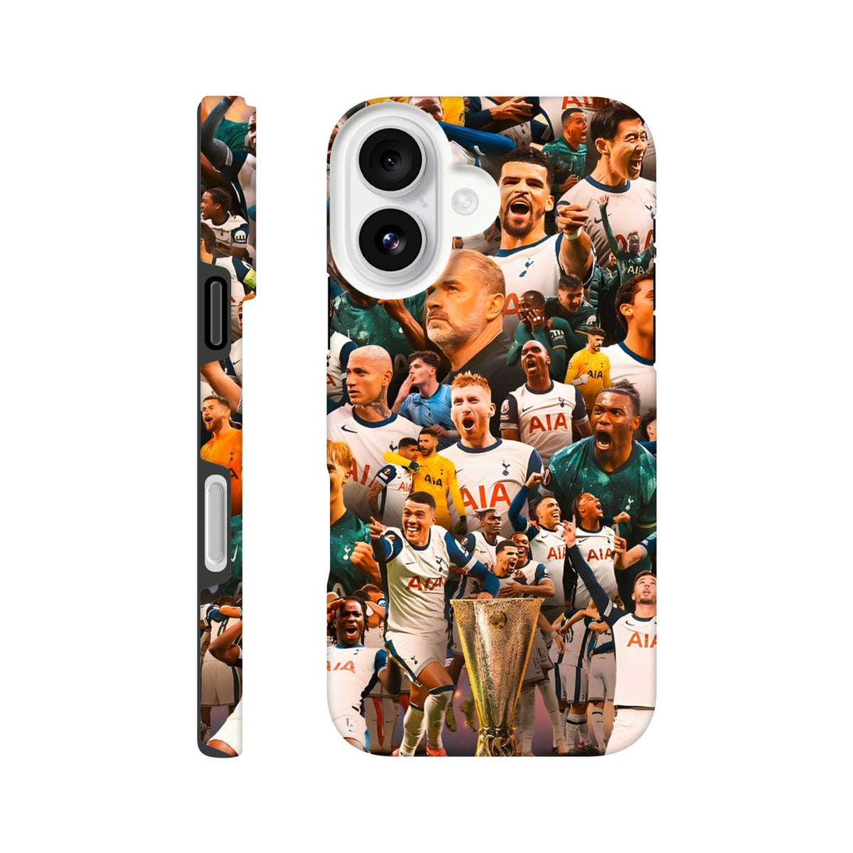 Spurs players montage iPhone tough case