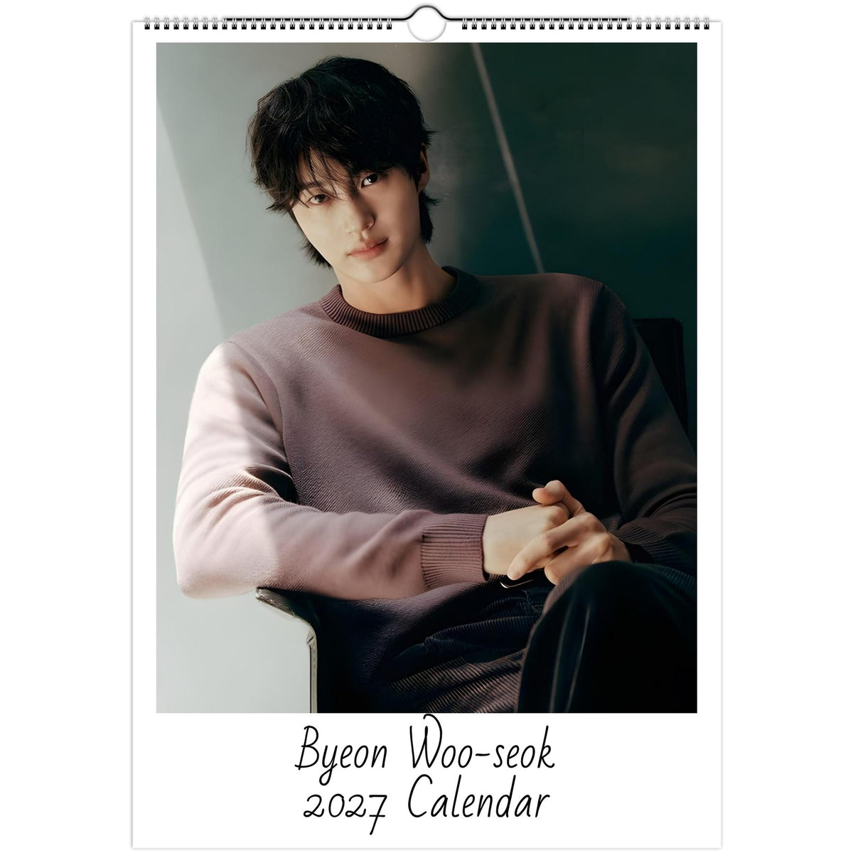 Byeon Woo‑seok calendar cover