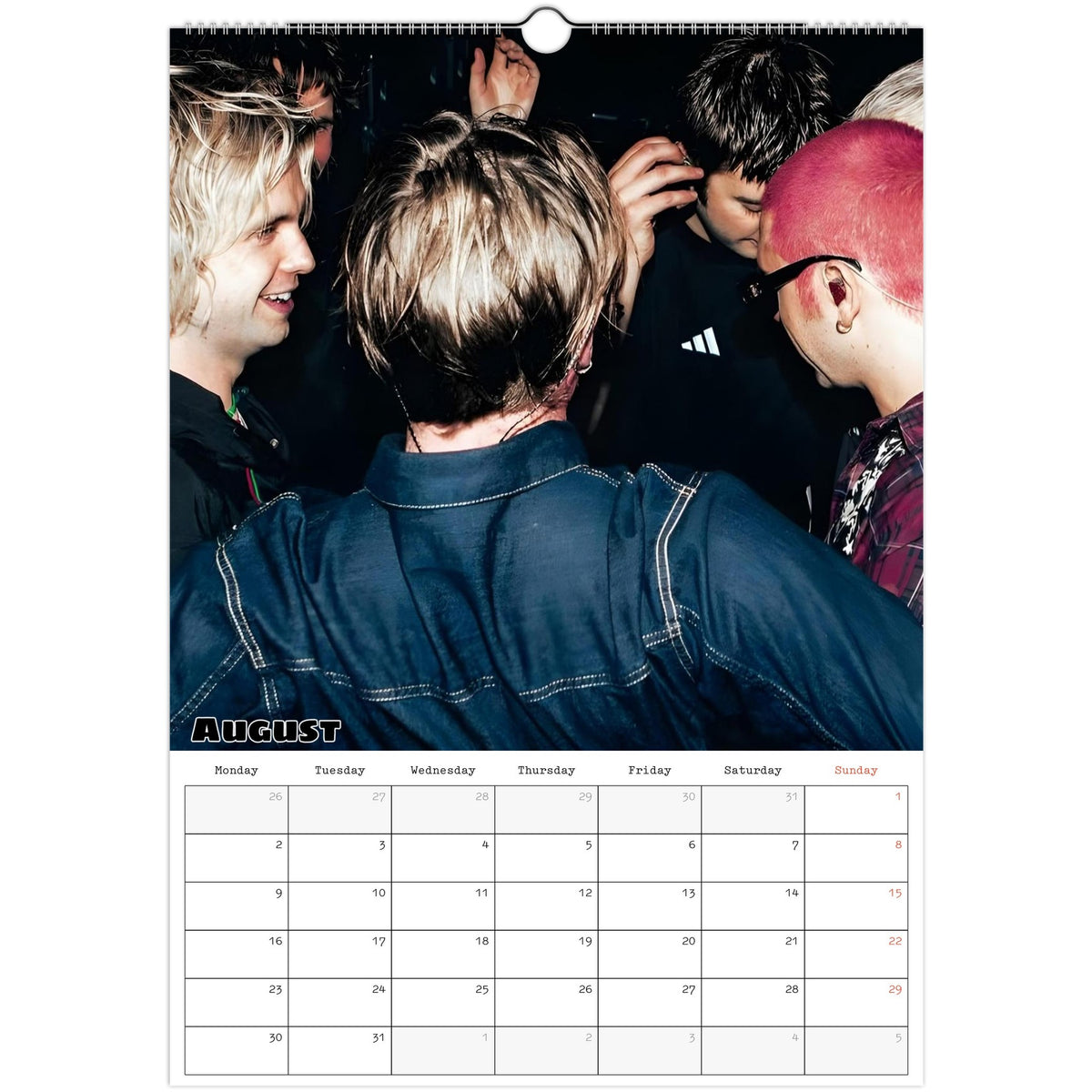 FONTAINES D.C. calendar August photo