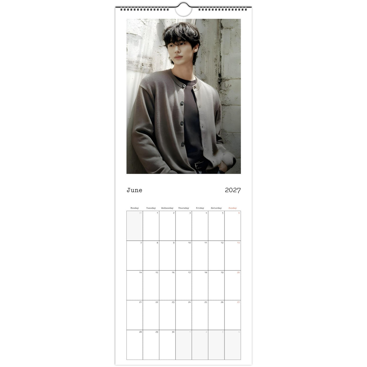 Byeon Woo‑seok calendar June photo