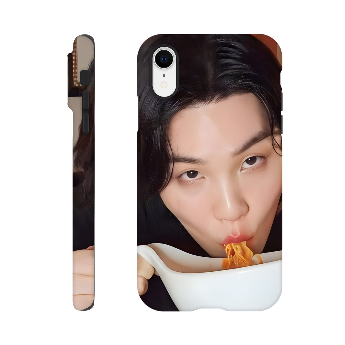 Yoongi eating noodles iPhone cover